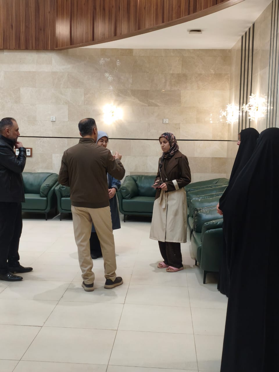 جولة ميدانية لرئيس الجامعة في سكن الاقسام الداخلية 